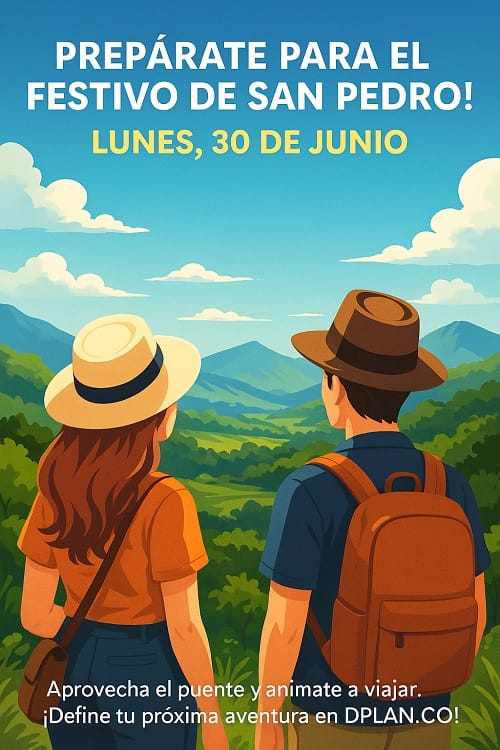 ¡Prepárate para el festivo de San Pedro! Una oportunidad perfecta para salir de la rutina y viajar