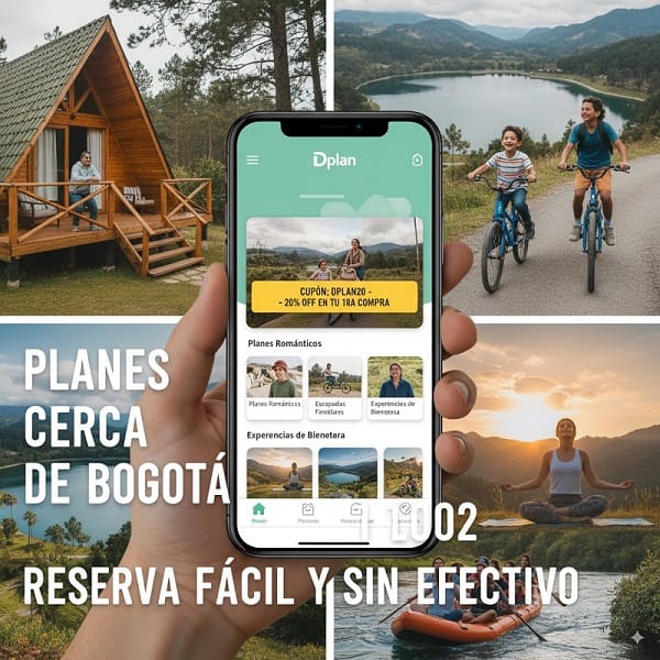 Reservar planes cerca a las afueras de Bogotá